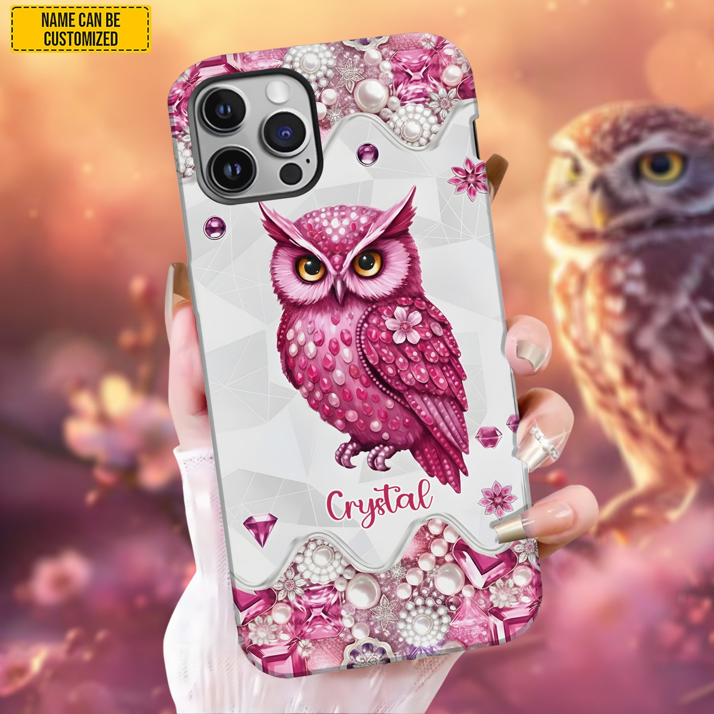 Owl Beautiful - Personalized Owl Phone Case