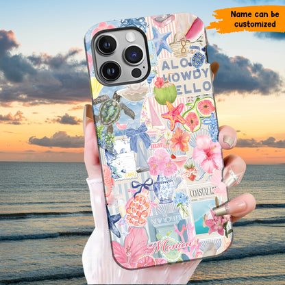 Personalized Sea Animals Ocean Phone Case