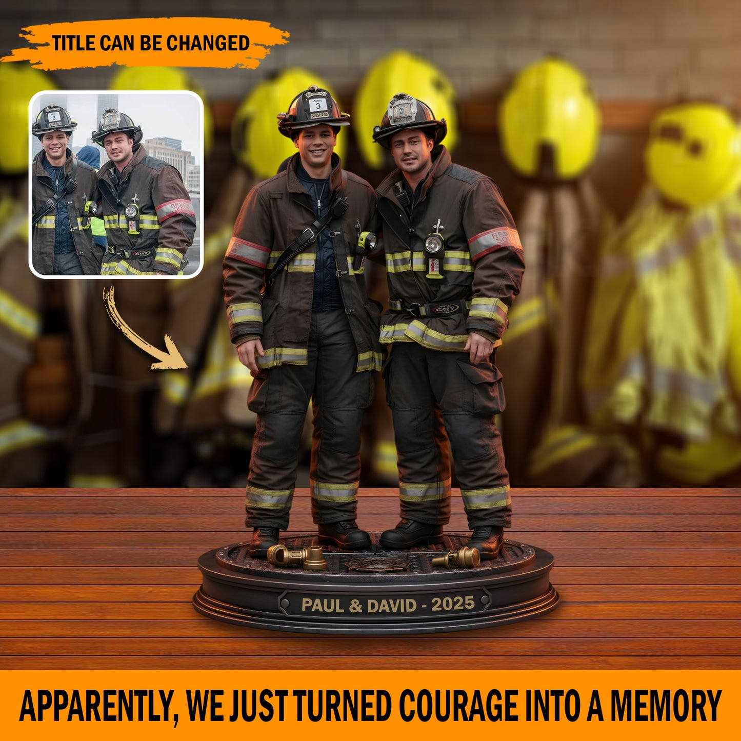 Valor Moments – Personalized Photo Acrylic Plaque