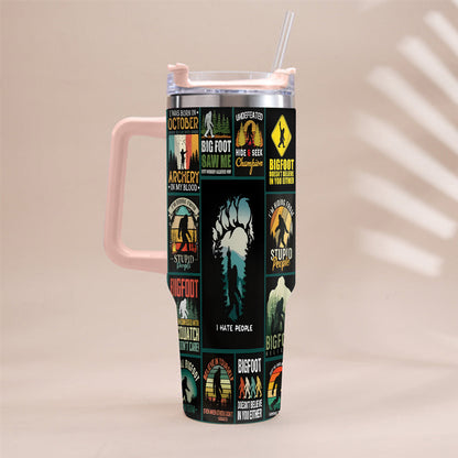 The Funny Bigfoot Collection Tumbler 40oz