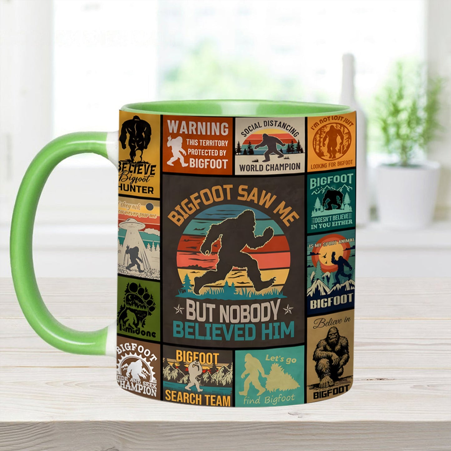 The Bigfoot Vintage Collection Accent Mug