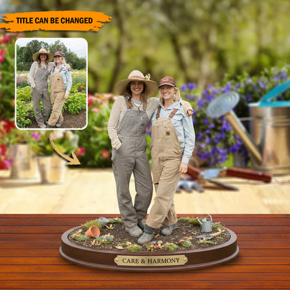 Garden of Moments – Personalized Gardening Acrylic Plaque