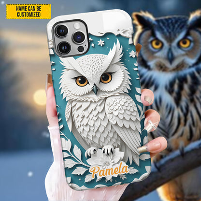 Personalized Cute Owl Phone Case