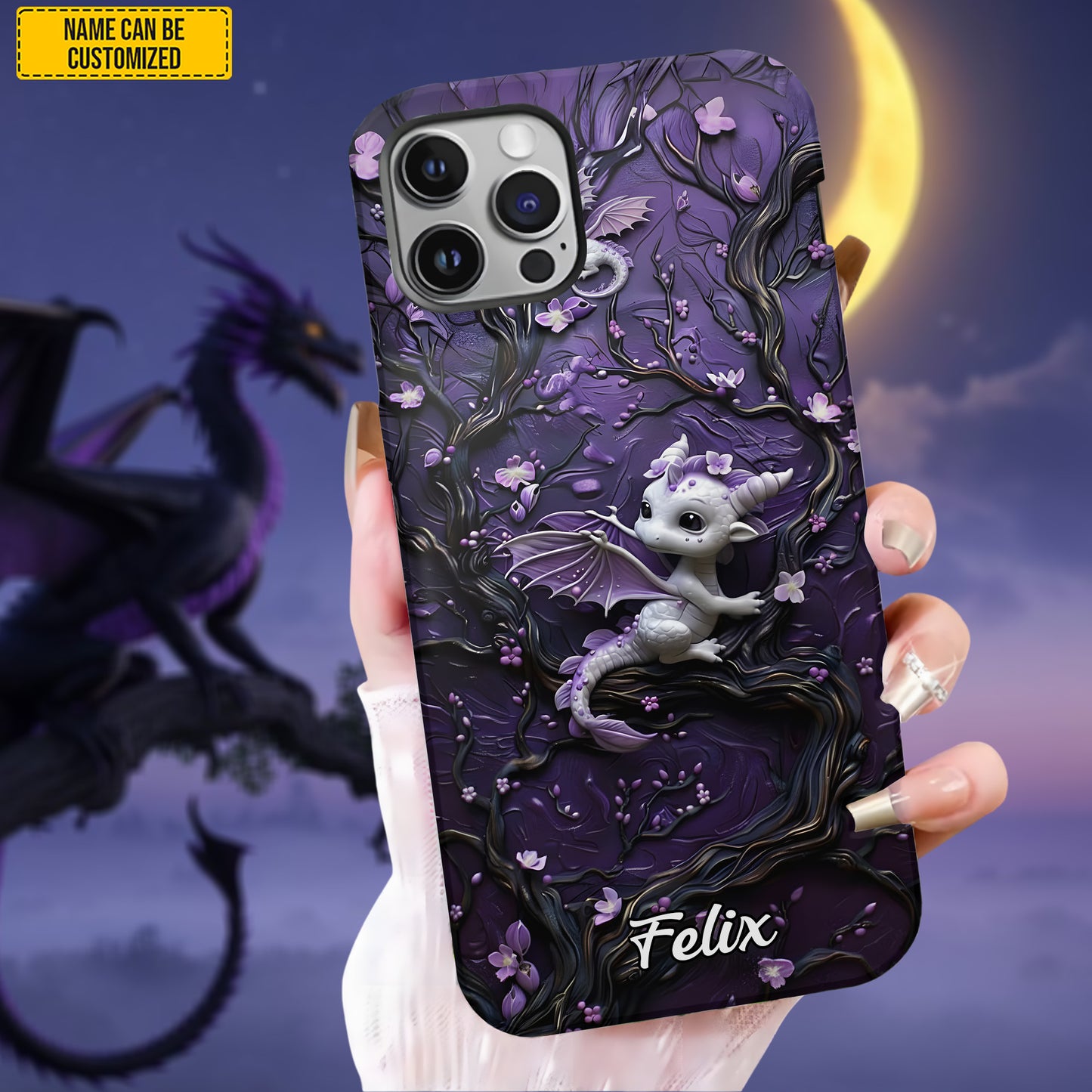 Love Dragon - Personalized Dragon Phone Case