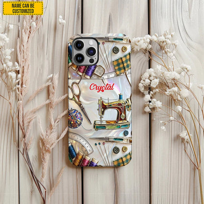Personalized Sewing Lover Phone Case
