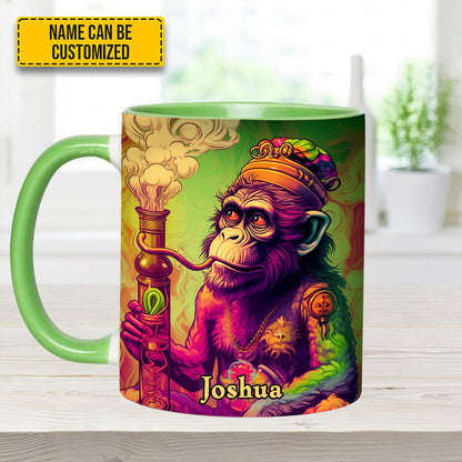 High Vibes – Personalized Psychedelic Accent Mug