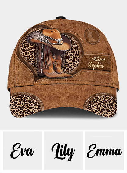 Cowgirl Boots - Personalized Cowgirl Classic Cap