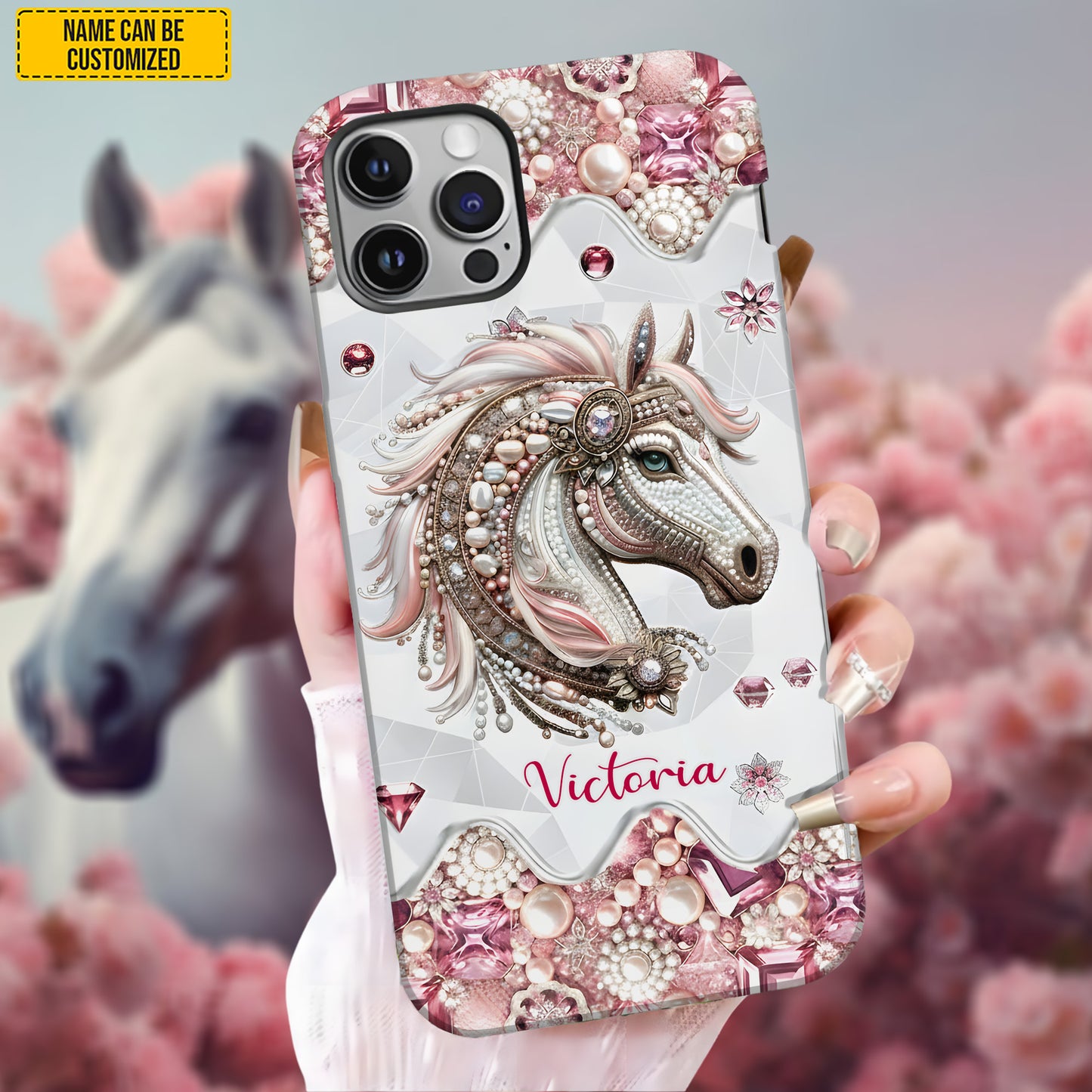 Beautiful Horse - Personalized Horse Phone Case