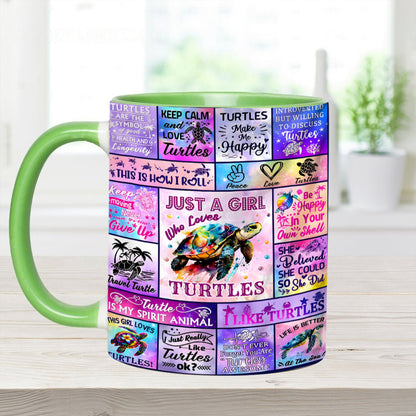 Love Turtle - Turtle Accent Mug