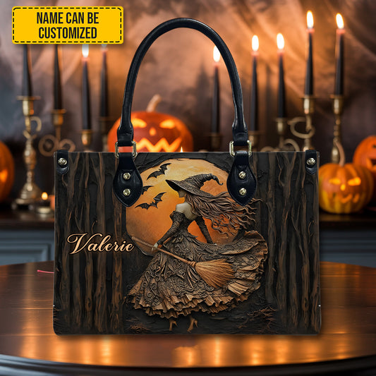 Beautiful Witch - Personalized Leather Handbag