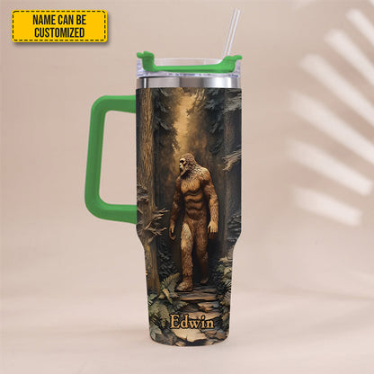 Legend in the Trees – Personalized Sasquatch Tumbler 40oz