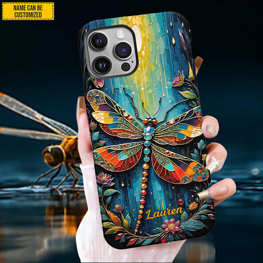 Personalized Dragonfly Phone Case