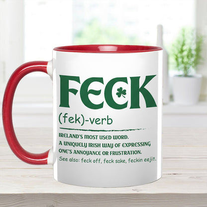 Funny Irish St. Patrick's Day - Accent Mug