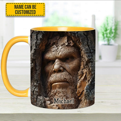 Forest Guardian – Personalized Bigfoot Accent Mug