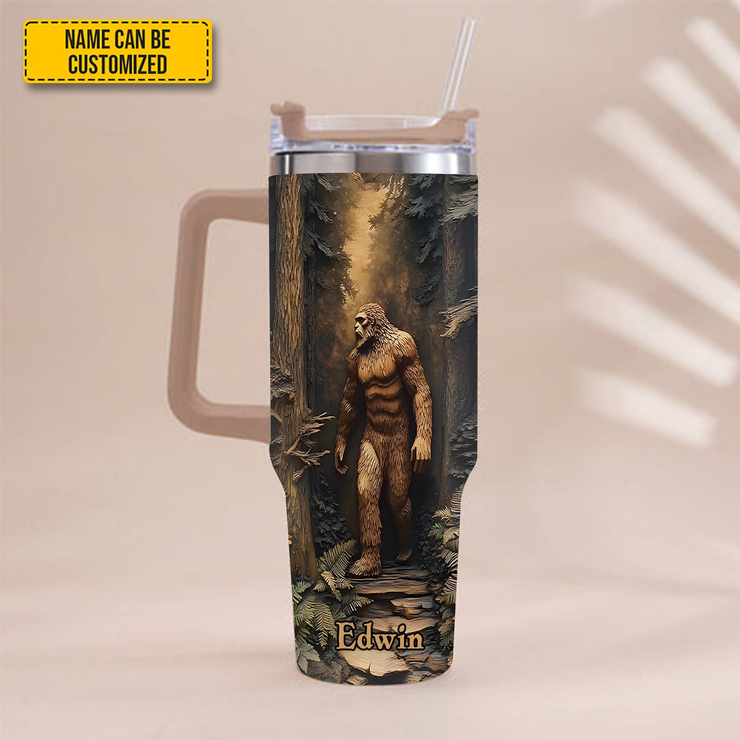 Legend in the Trees – Personalized Sasquatch Tumbler 40oz