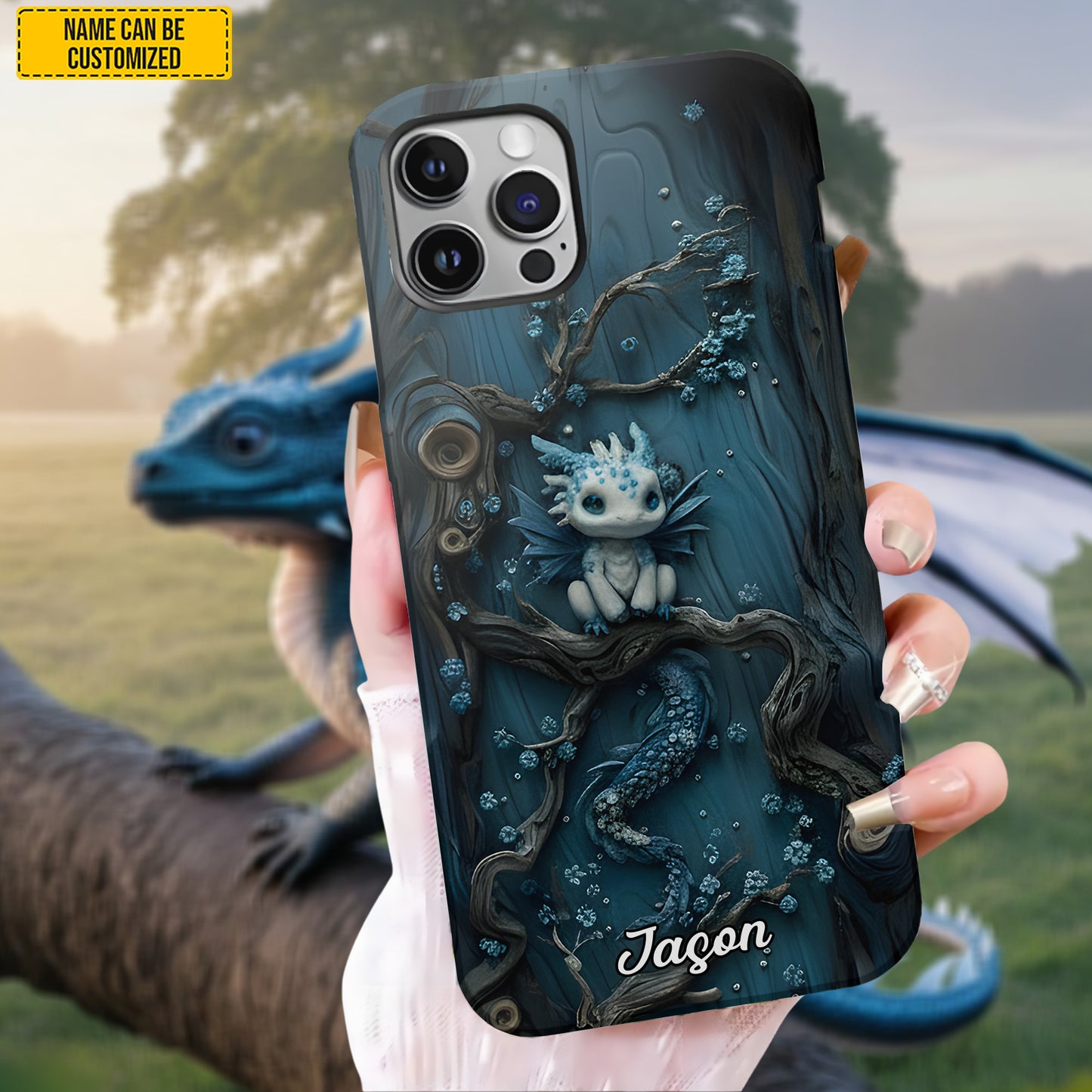 Love Dragon - Personalized Dragon Phone Case