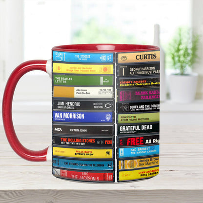 Music from 1970 Cassette Accent Mug