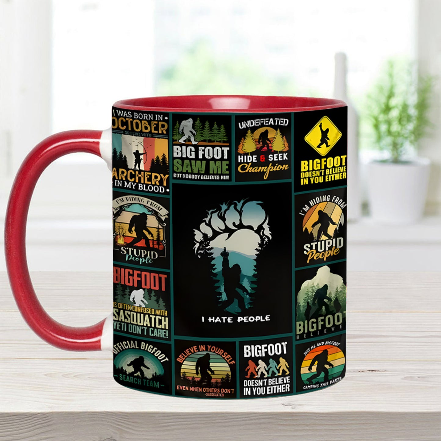 The Bigfoot Vintage Collection Accent Mug