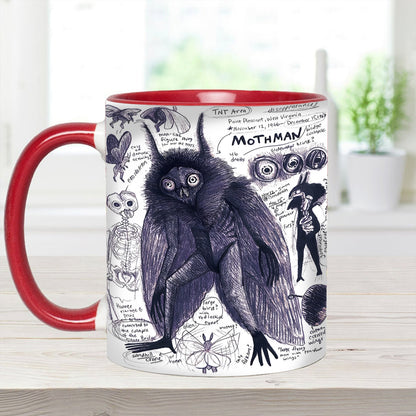 Mothman Mysteries Accent Mug