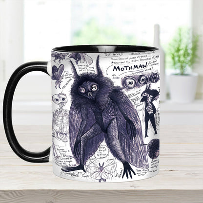 Mothman Mysteries Accent Mug