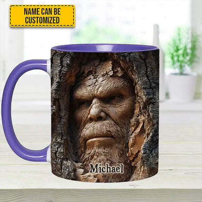 Forest Guardian – Personalized Bigfoot Accent Mug