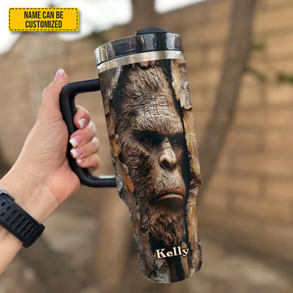Proof I Found Him – Personalized Bigfoot Tumbler 40oz