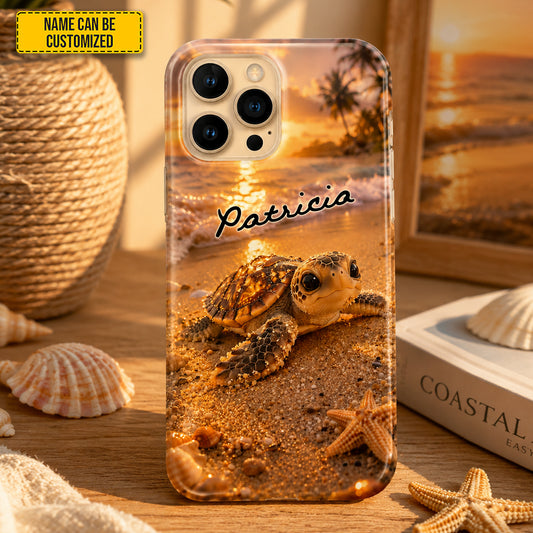 Personalized Cute Turtle Phone Case