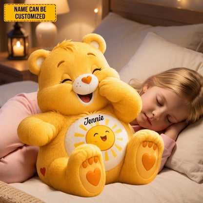 Personalized Smile Bear Pillow