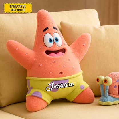 Personalized Cute Starfish Custom Shaped Pillow