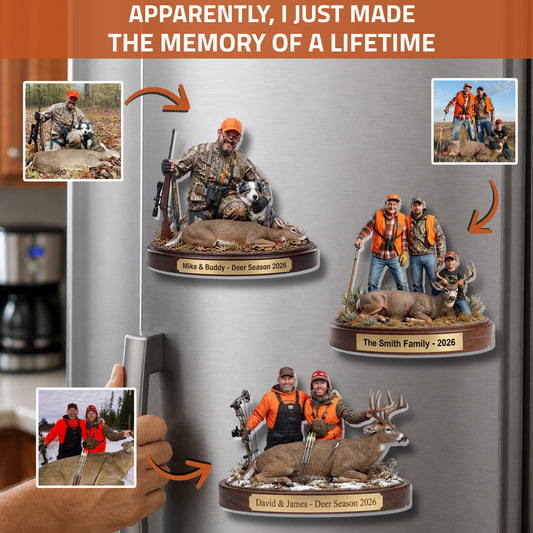 Trophy Moments – Personalized Photo Acrylic Fridge Magnet