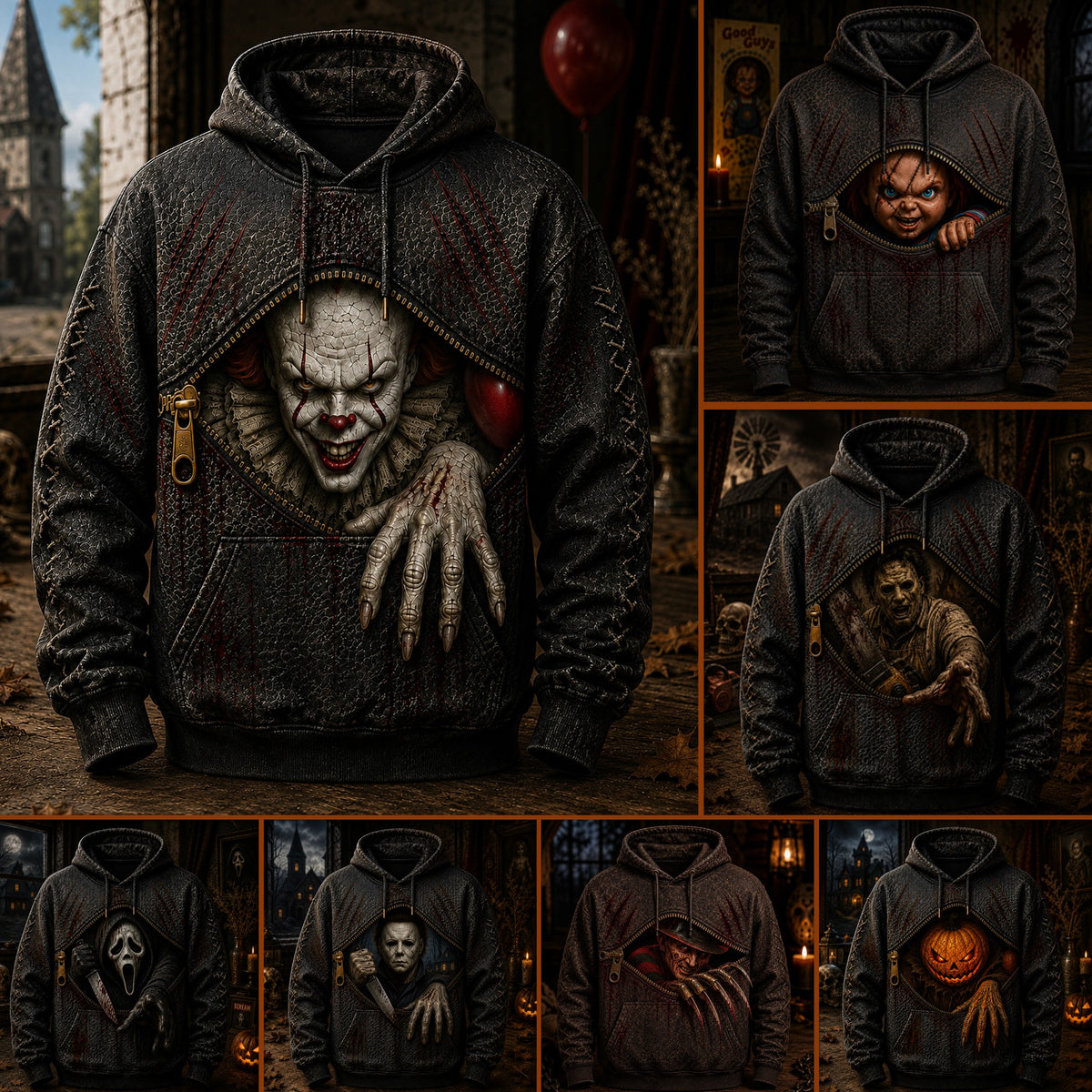 Horror Hoodie – Halloween Nightmare Hoodie
