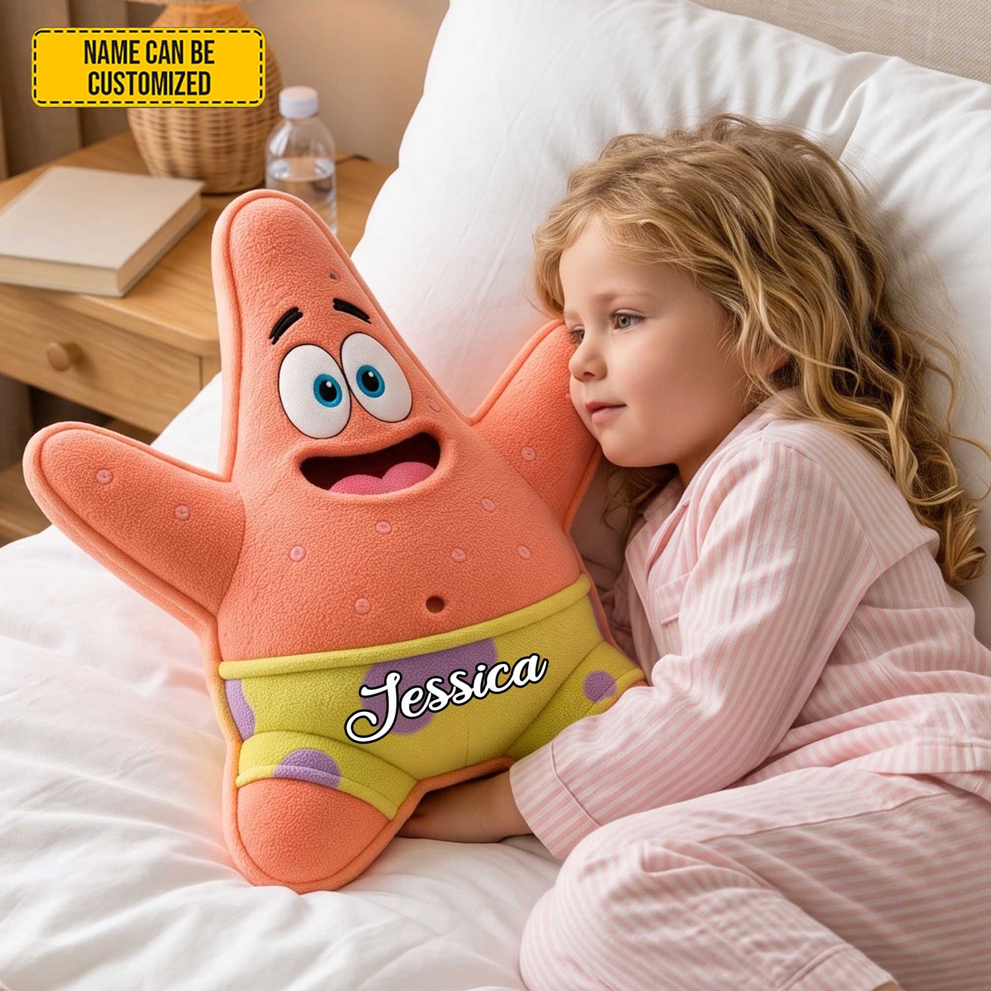 Personalized Cute Starfish Custom Shaped Pillow
