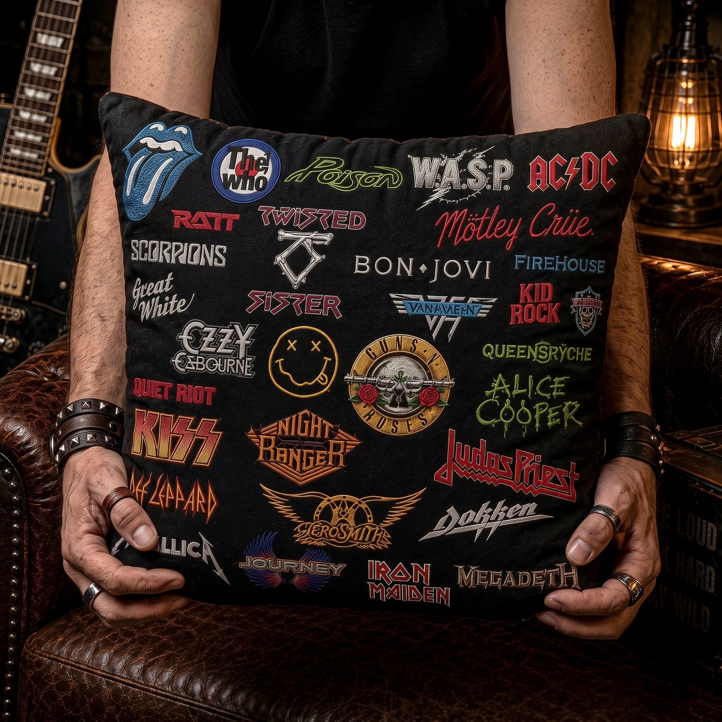 Rock Lovers - Classic Legends Edition Pillow