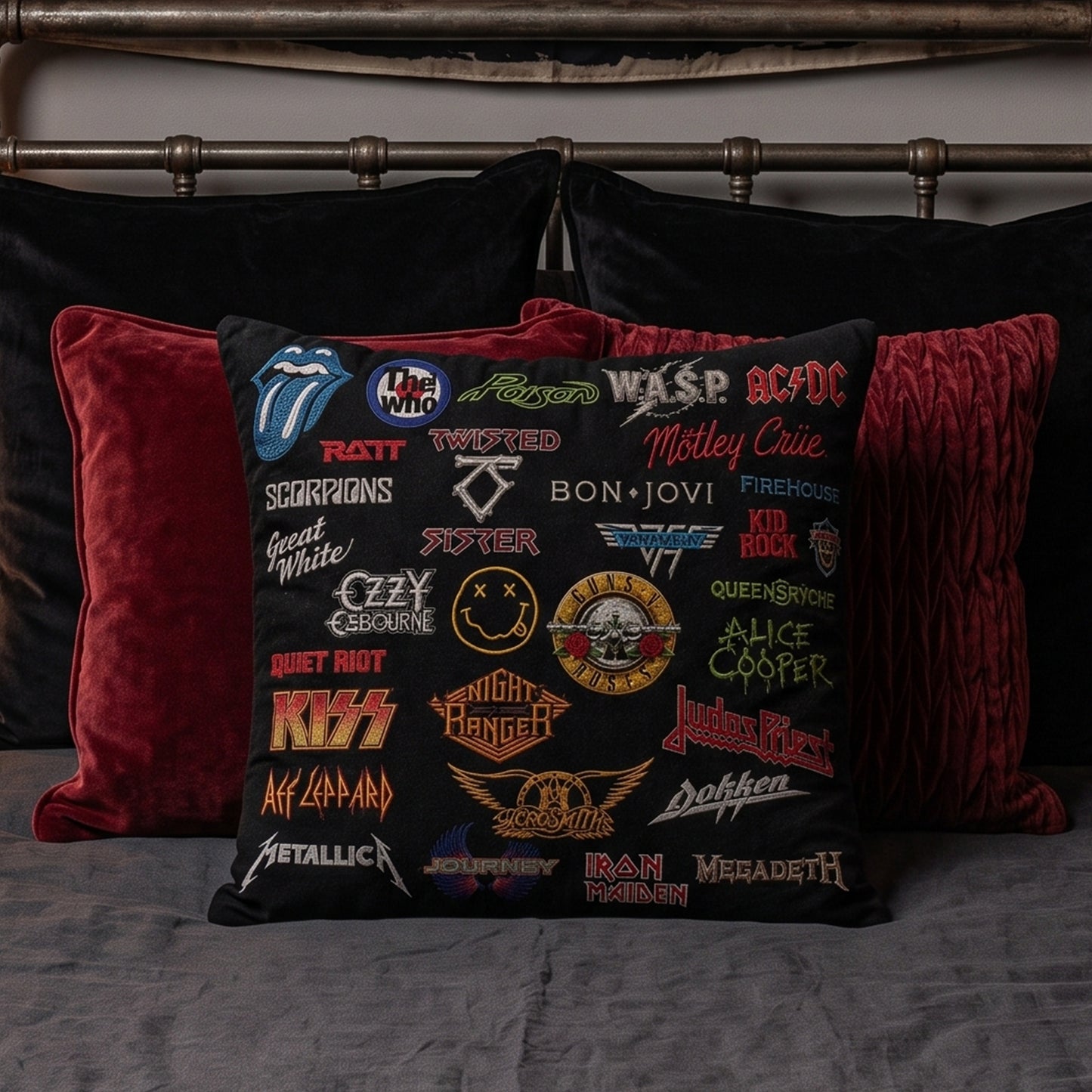 Rock Lovers - Classic Legends Edition Pillow