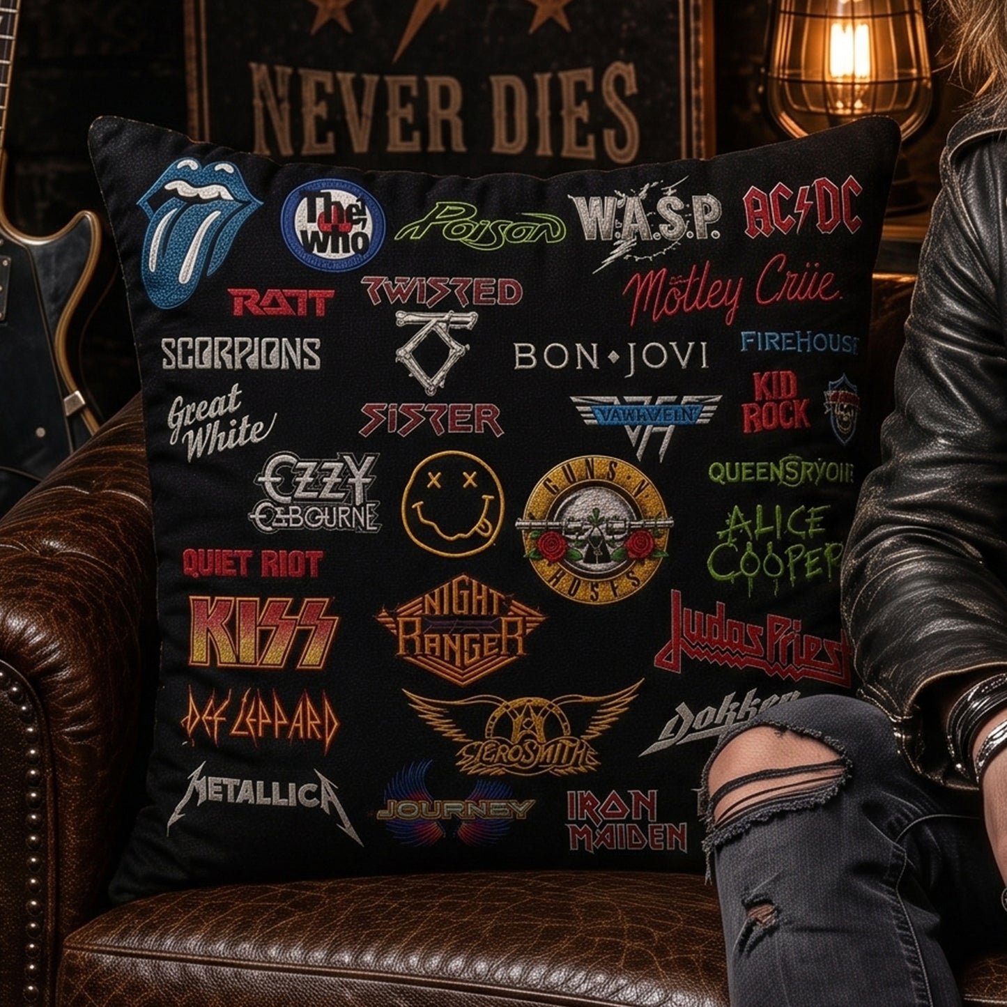 Rock Lovers - Classic Legends Edition Pillow