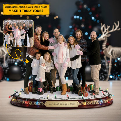 Family Moments – Personalized Christmas Acrylic Plaque