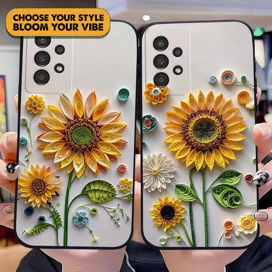 Beautiful Sunflower - Personalized Phone Case