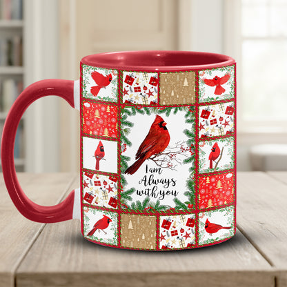 I Am Always With You - Cardinal Ceramic Accent Mug