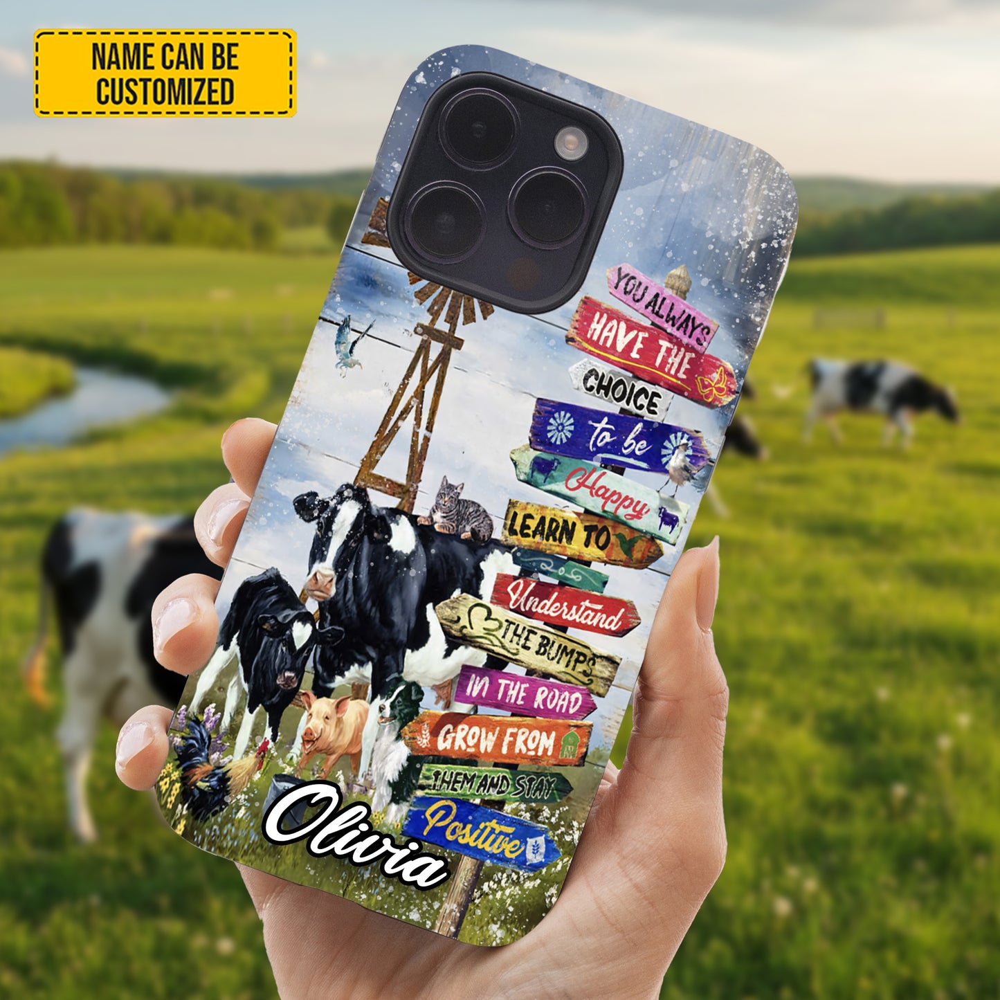 Farm Animal - Personalized Phone Case