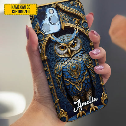 Personalized Owl Wisdom Phone Case