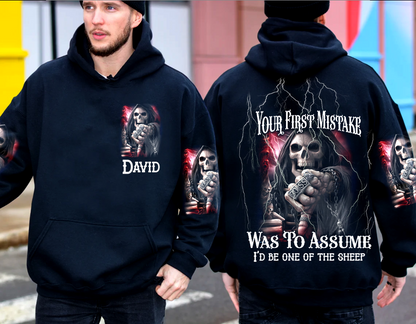 Your First Mistake - Was To Assume ALL OVER PRINT