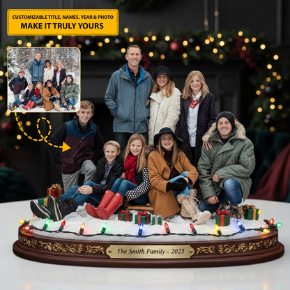 Family Moments – Personalized Christmas Acrylic Plaque