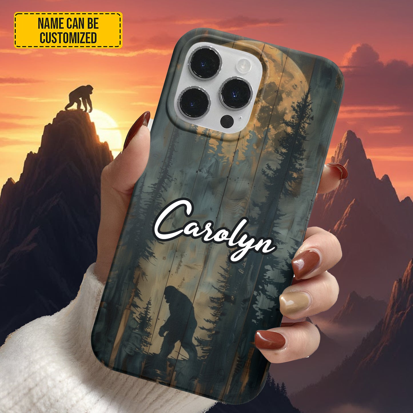 Bigfoot Phone Case - Personalized Phone Case