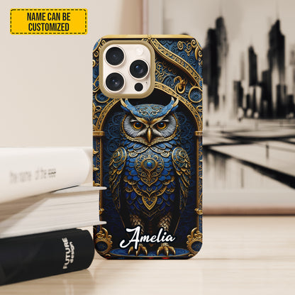 Personalized Owl Wisdom Phone Case