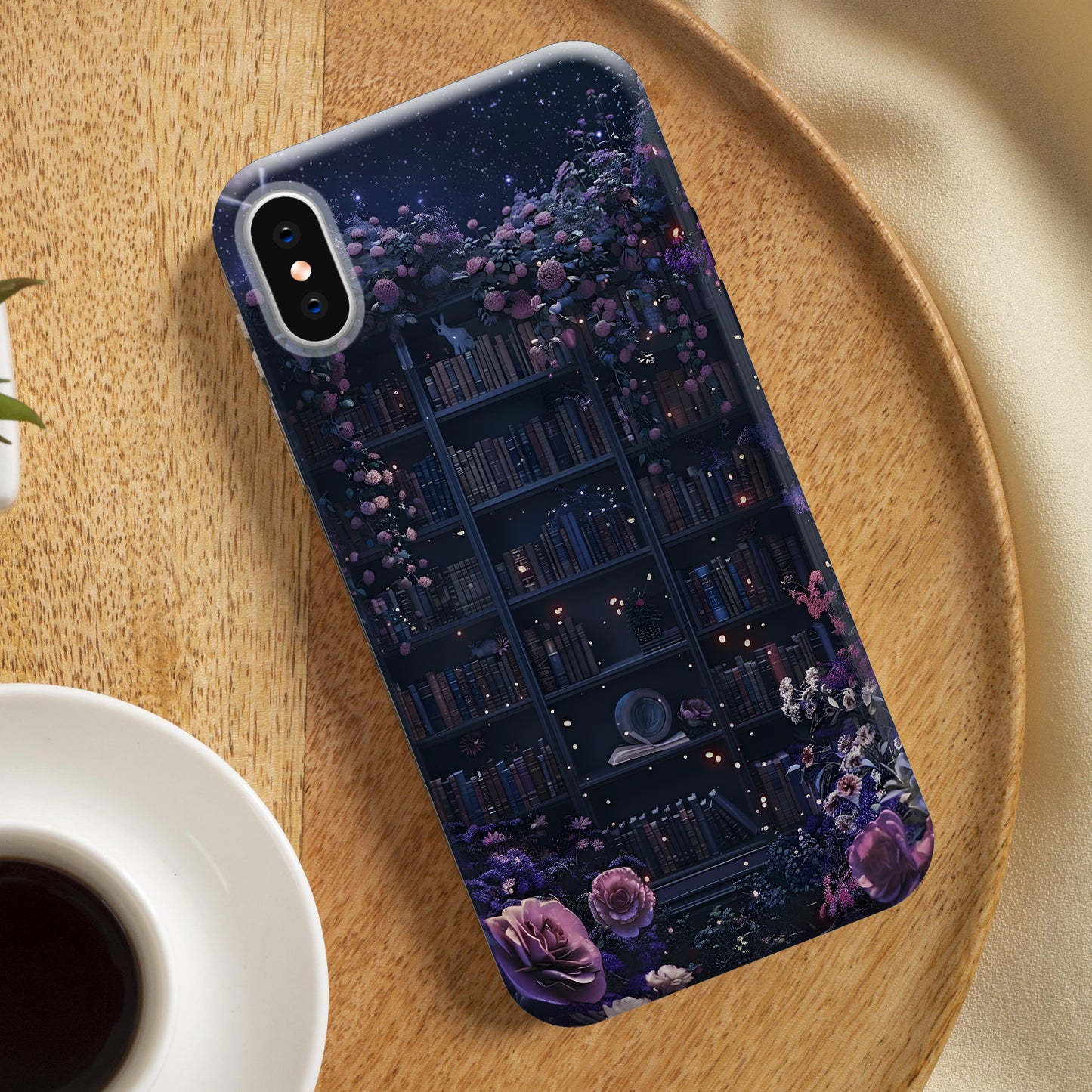 Midnight Library Phone Case