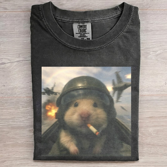 War Hamster – Tiny Soldier Big Problems Shirt