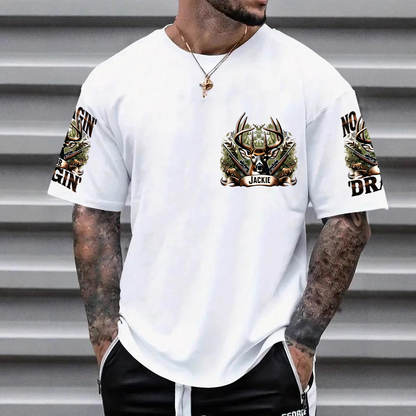 Personalized Deer Hunting All Over Print Shirt