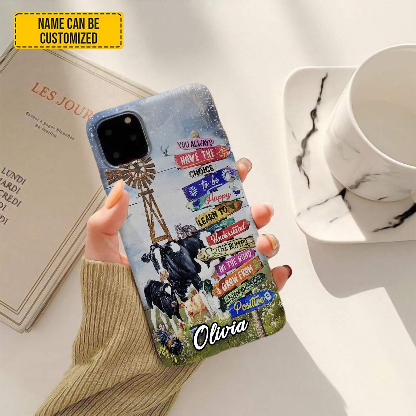 Farm Animal - Personalized Phone Case
