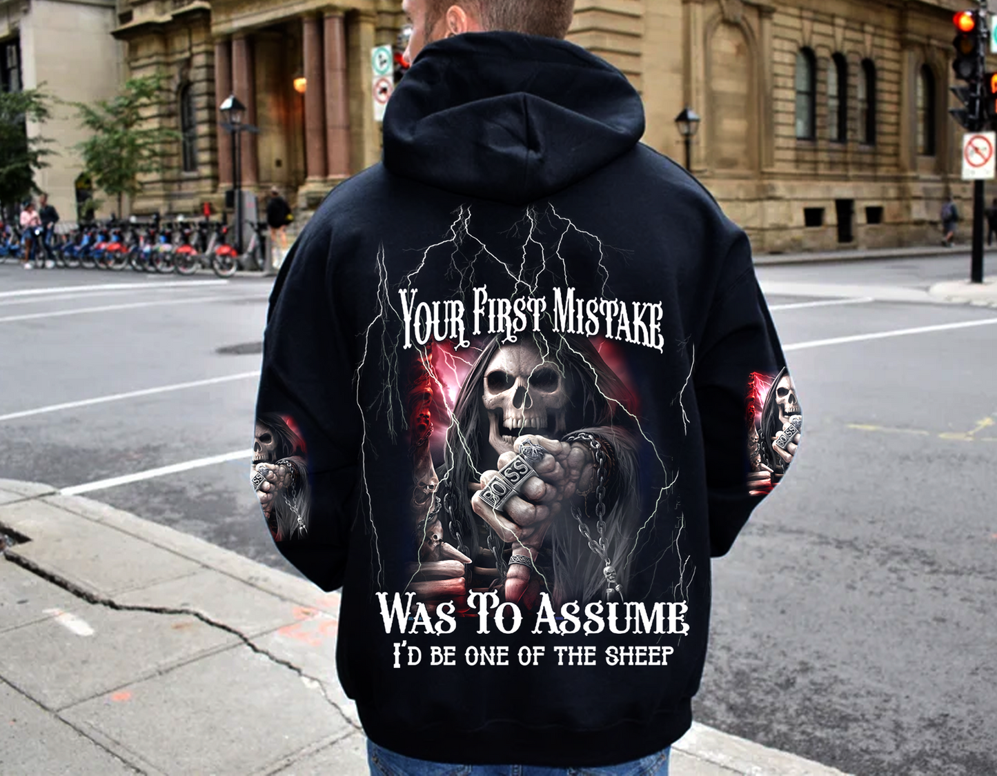 Your First Mistake - Was To Assume ALL OVER PRINT