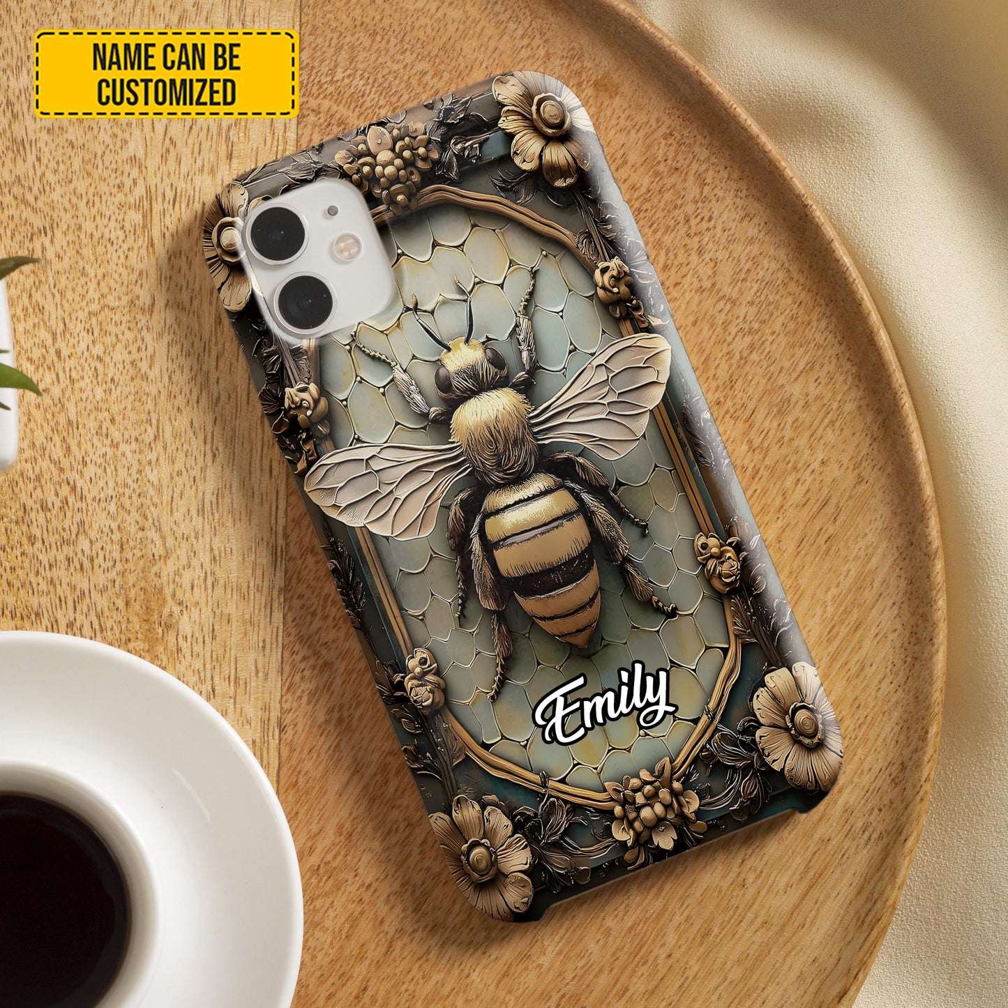 Personalized Bee-Inspired Phone Case
